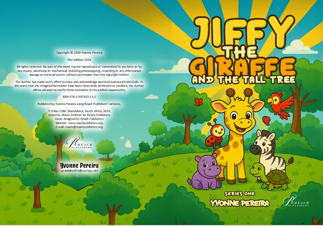 Jiffy the Giraffe and the Tall Tree